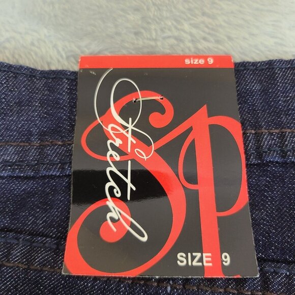 Southpole Women's Premium Denim Jeans Black Stretch Embellished Size 9 NWT - Picture 12 of 16